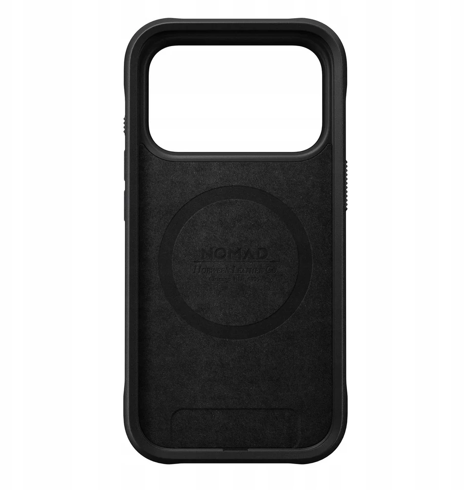 Dėklas Nomad Rugged Odinis dėklas, rustic ruda (Horween) - iPhone 17 Pro