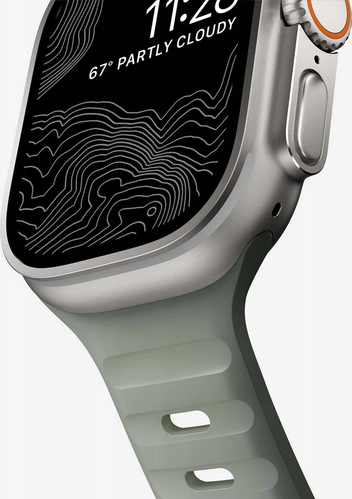 Apyrankė Nomad Sport Strap M/L, coastal rock - Apple Watch 49mm/46mm/45mm/44mm/42mm