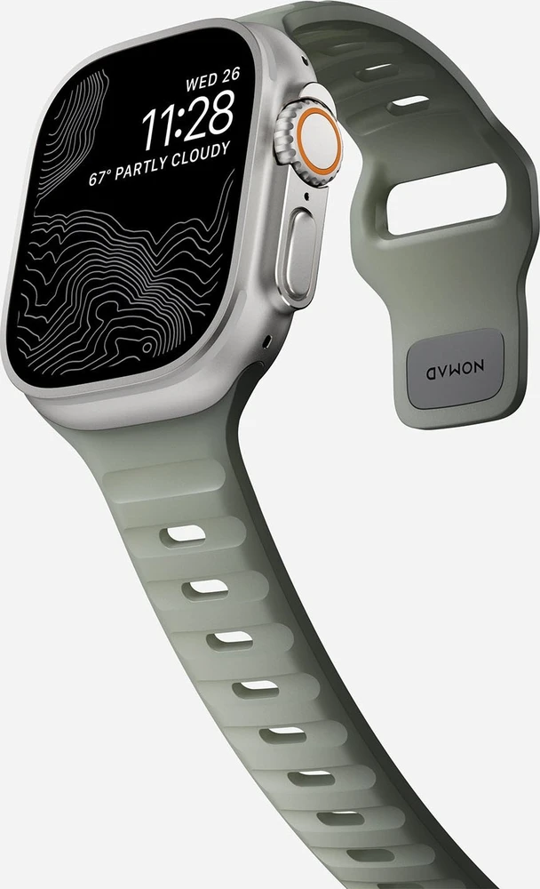 Apyrankė Nomad Sport Strap M/L, coastal rock - Apple Watch 49mm/46mm/45mm/44mm/42mm