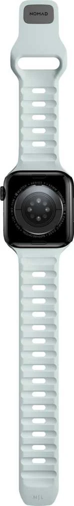 Apyrankė Nomad Sport Strap, Ice Mėlyna Glow - Apple Watch 42mm/41mm/40mm/38mm