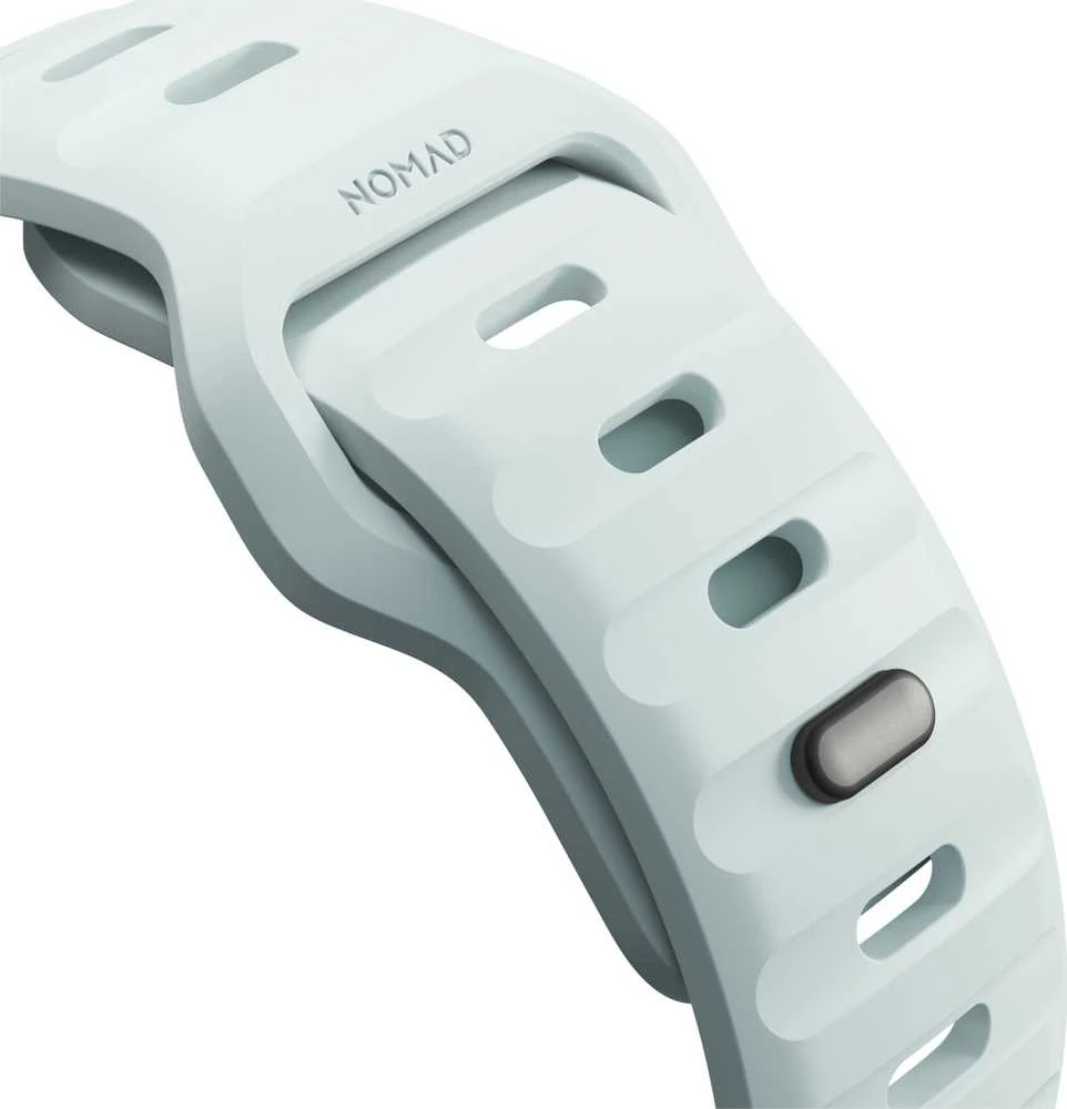 Apyrankė Nomad Sport Strap, Ice Mėlyna Glow - Apple Watch 42mm/41mm/40mm/38mm