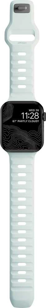 Apyrankė Nomad Sport Strap, Ice Mėlyna Glow - Apple Watch 42mm/41mm/40mm/38mm