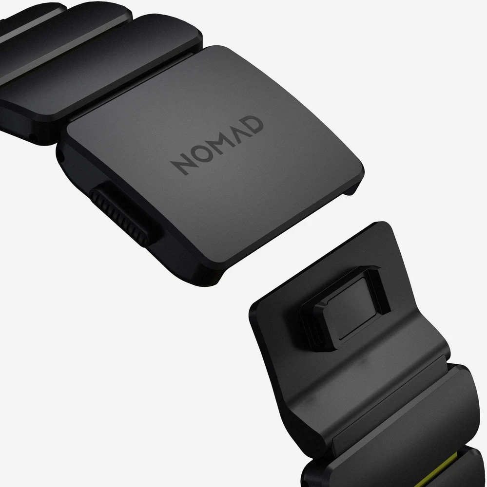 Apyrankė Nomad Stratos Band, juodas titanium, volt FKM - AW 45/46/49mm