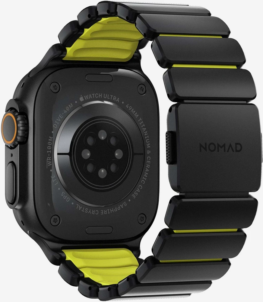 Apyrankė Nomad Stratos Band, juodas titanium, volt FKM - AW 45/46/49mm