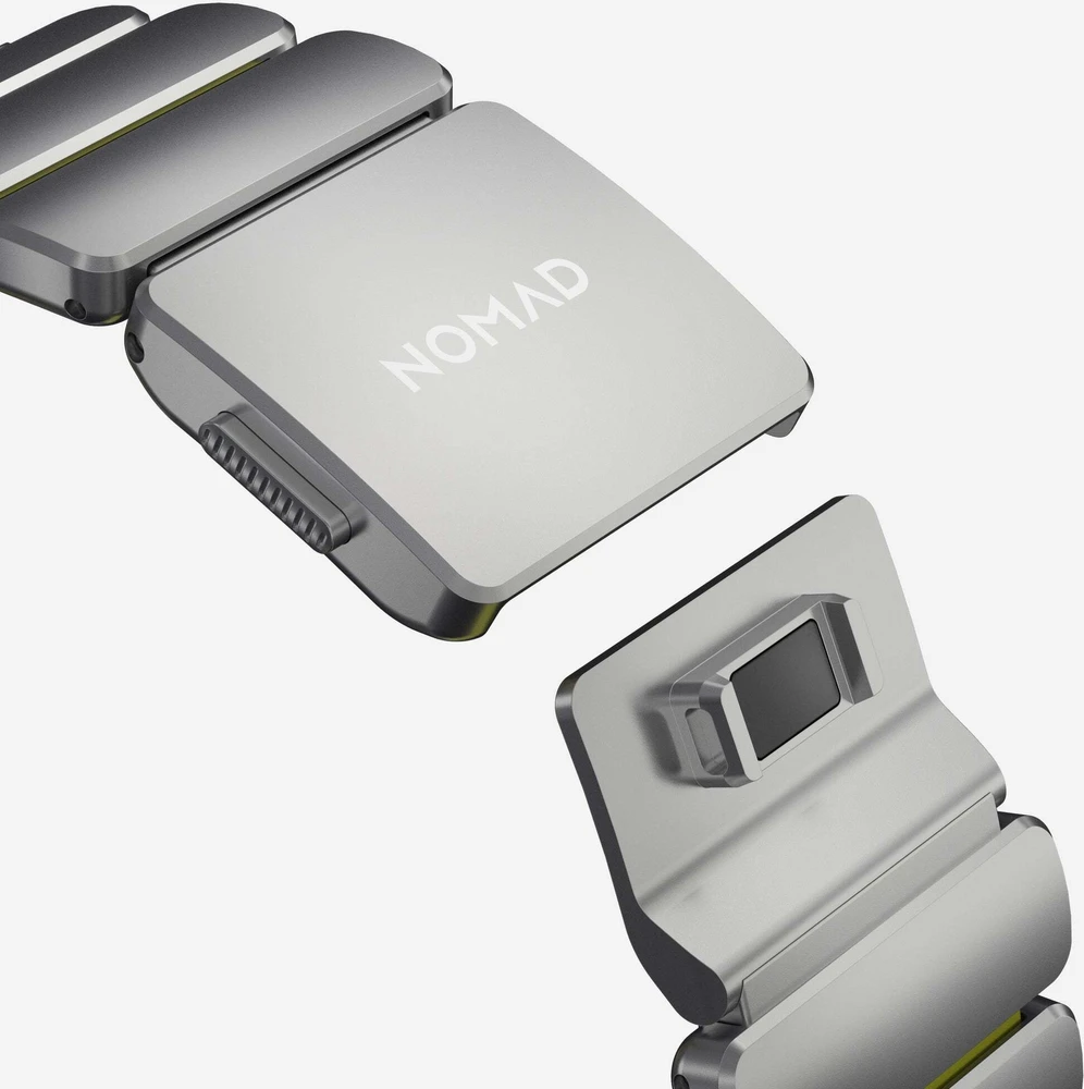 Apyrankė Apyrankė Nomad Stratos Band, natural titanium, volt FKM - AW 45/46/49mm