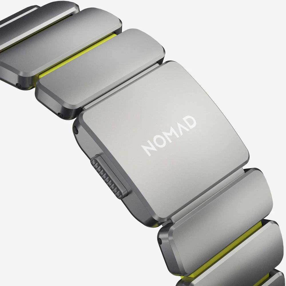 Apyrankė Apyrankė Nomad Stratos Band, natural titanium, volt FKM - AW 45/46/49mm