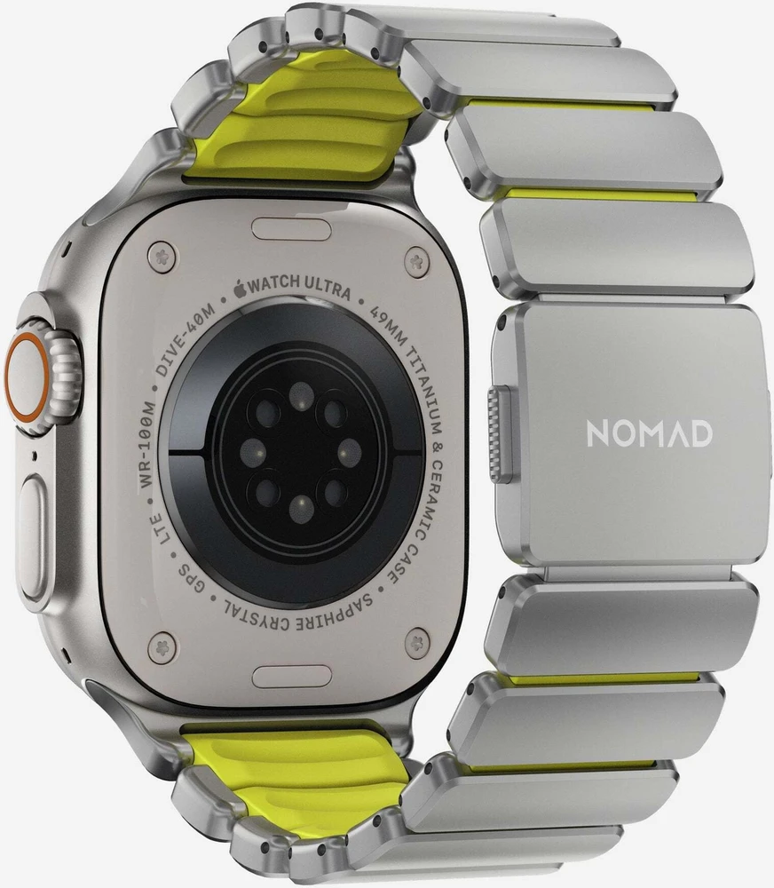 Apyrankė Apyrankė Nomad Stratos Band, natural titanium, volt FKM - AW 45/46/49mm