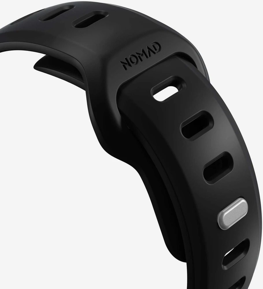 Nomad Tempo dirželis, juodas - AW 41 mm / 42 mm