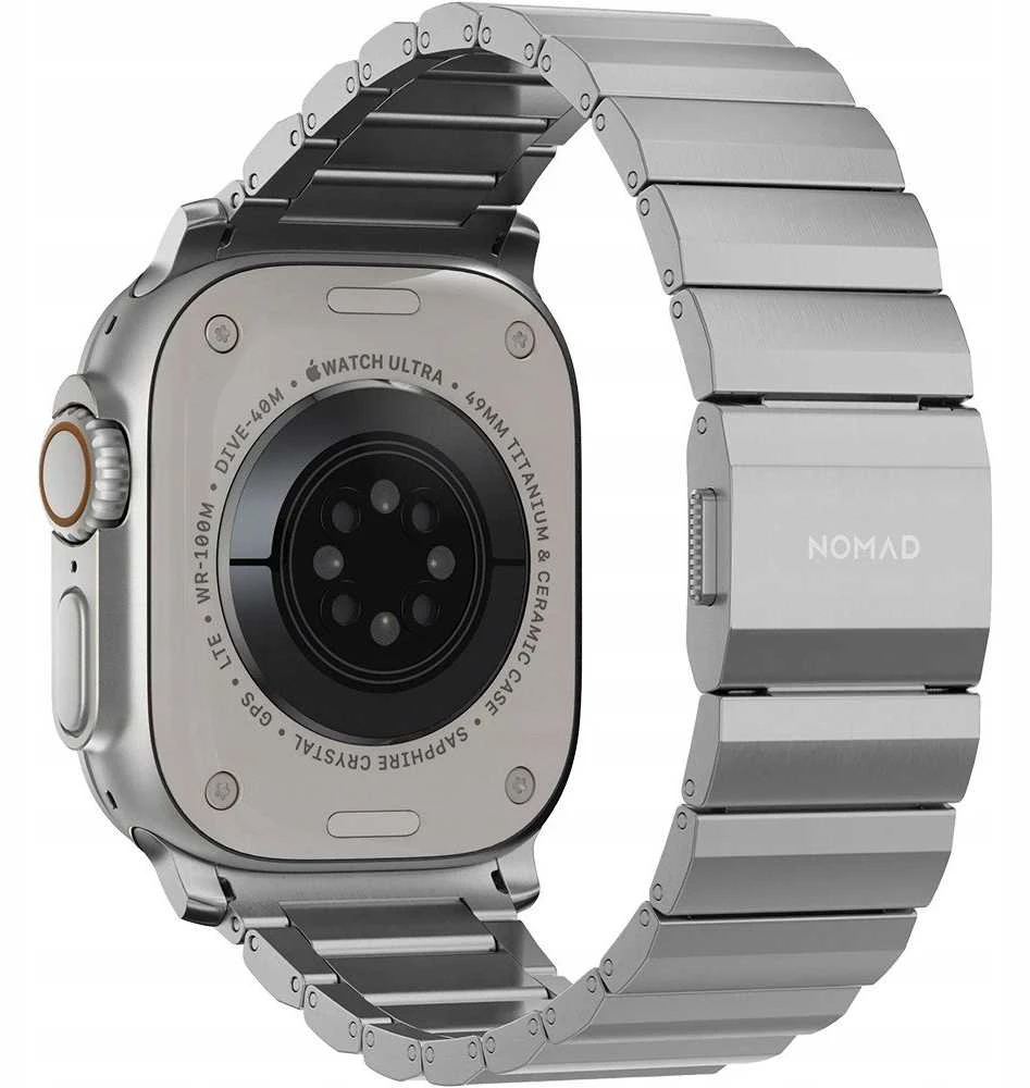 Nomad Titano apyrankė, natūrali - Apple Watch 49mm/46mm/45mm/44mm/42mm