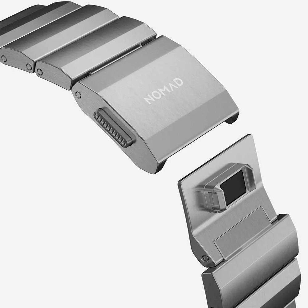 Nomad Titano apyrankė, natūrali - Apple Watch 49mm/46mm/45mm/44mm/42mm
