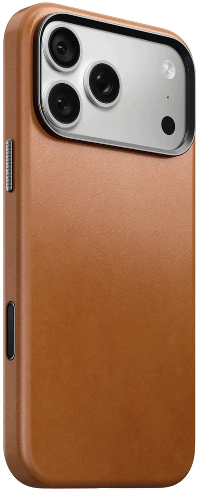 Burga Nomad Traditional odinis dėklas, saddle (Horween) – iPhone 18 Pro/17 Pro