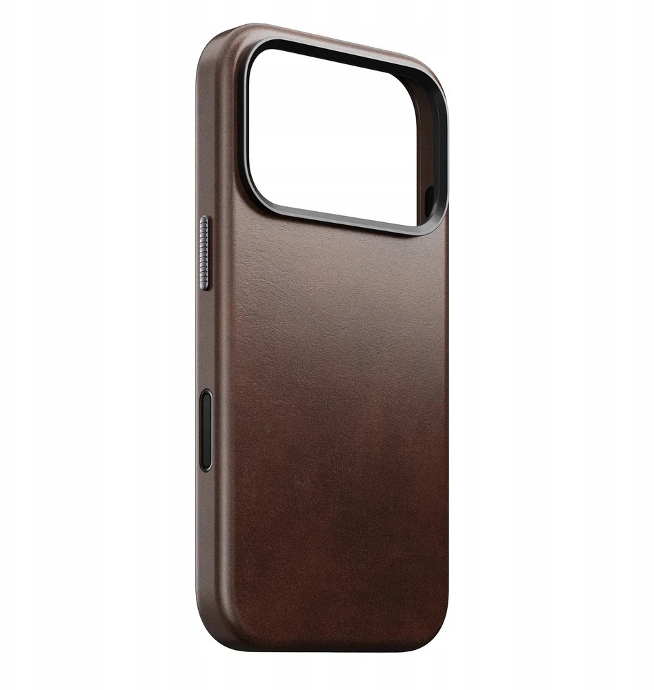 Dėklas Nomad Traditional Odinis dėklas, rustic ruda (Horween) - iPhone 17 Pro