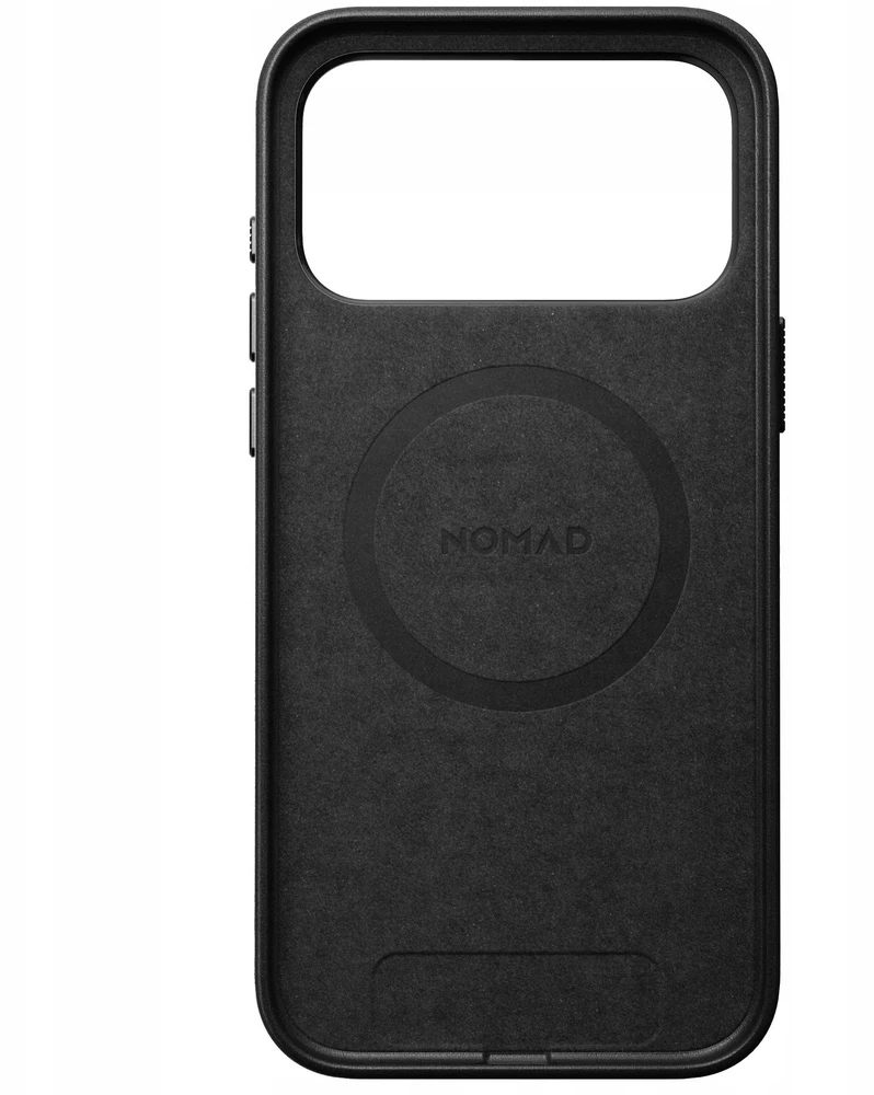 Nomad Traditional Odinis telefono dėklas, skirtas iPhone 17 Pro Max, juodas
