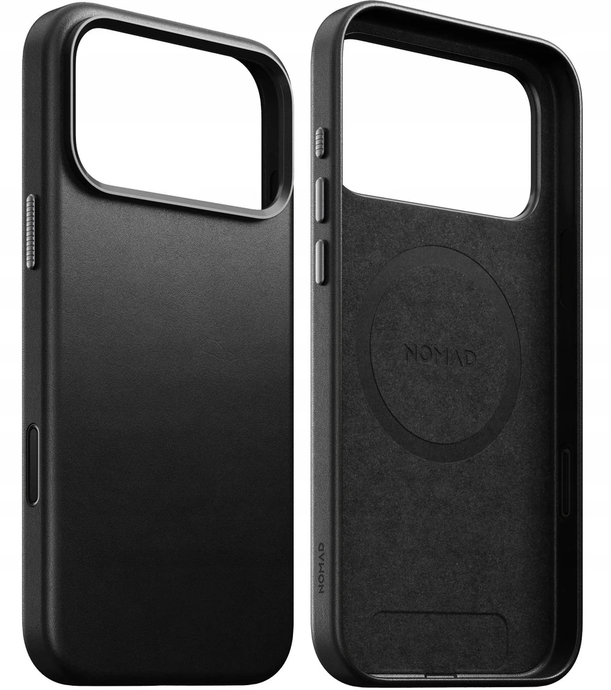 Nomad Traditional Odinis telefono dėklas, skirtas iPhone 17 Pro Max, juodas