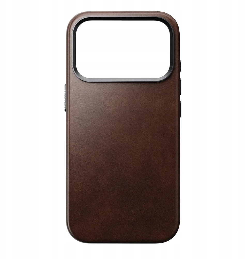 Dėklas Nomad Traditional Odinis dėklas, rustic ruda (Horween) - iPhone 17 Pro