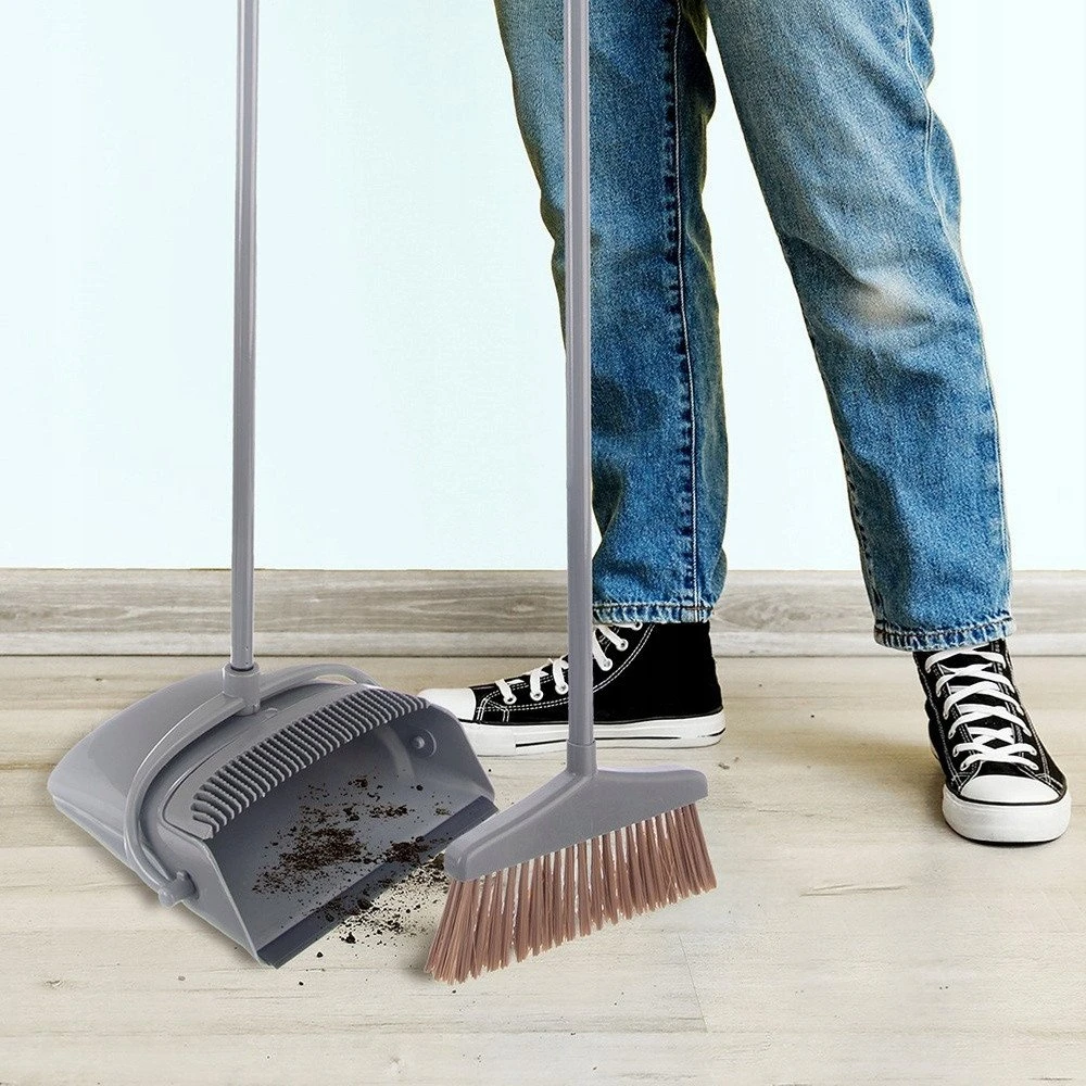 Nord Clean Orion Valymo komplektas, šluota ir šluota su ilgu kotu