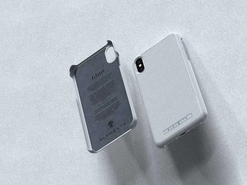 Nordic Elements Original Idun - dėklas skirtas Apple iPhone Xs Max Light Pilkas
