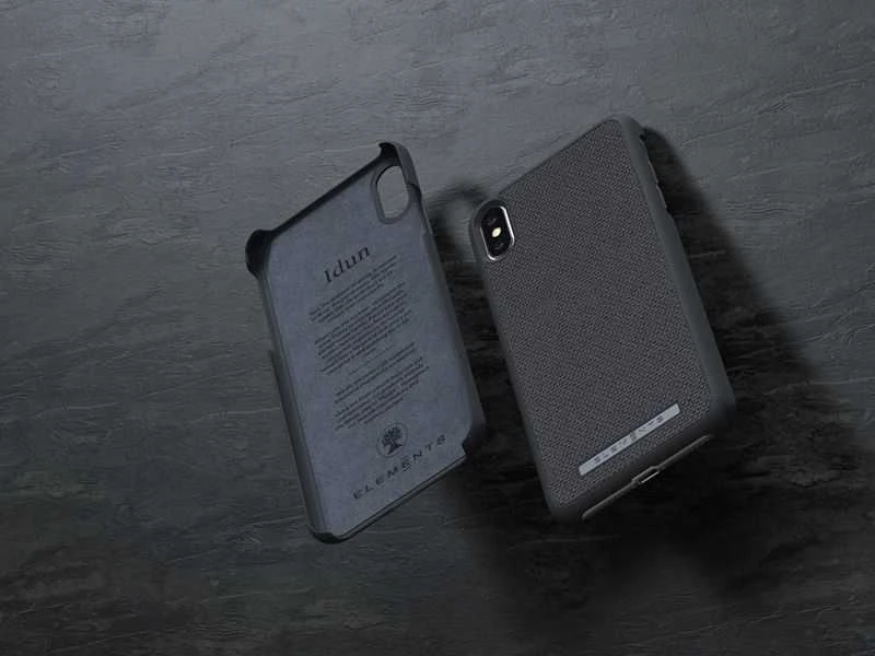 Nordic Elements Original Idun - dėklas skirtas Apple iPhone Xs Max Mid Pilkas