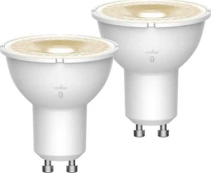 Nordlux , Smart bulb, Baltas, GU10, 2200 K, 6500 K, 450 lm - 2 pcs.