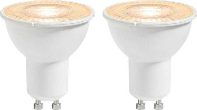Nordlux , Smart bulb, Baltas, GU10, 2200 K, 6500 K, 450 lm - 2 pcs.