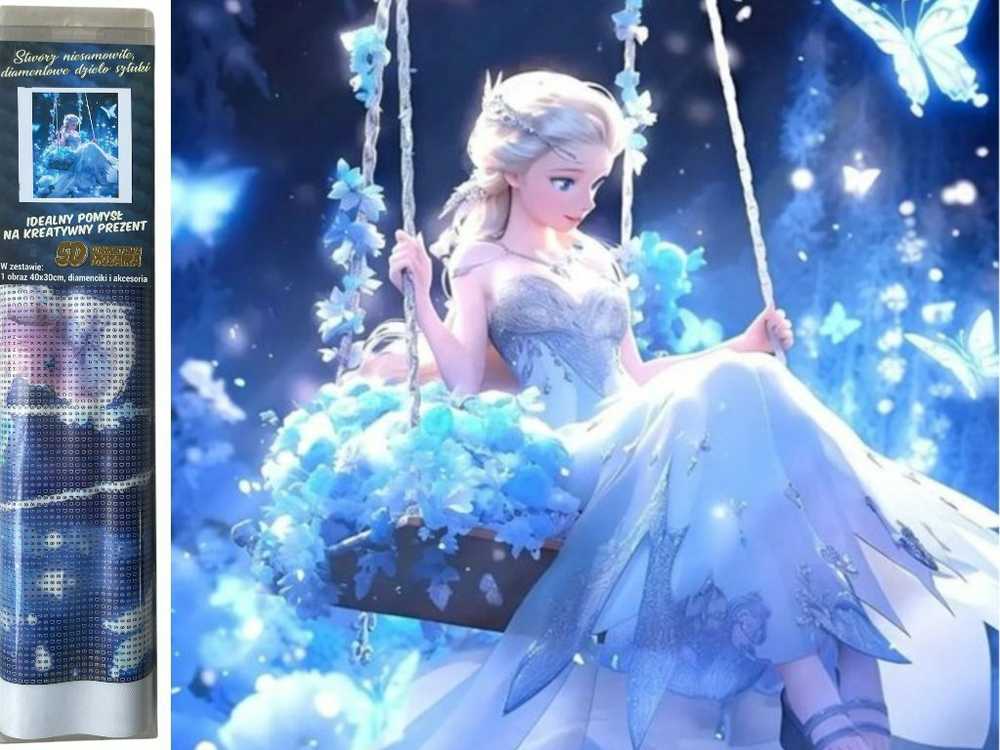 Norimpex *****Deimantinė mozaika Ledo princesė 200140