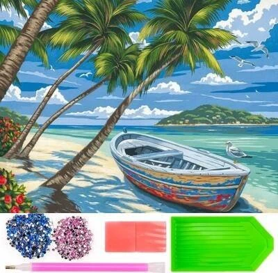 Norimpex *****Deimantinė mozaika Plaża su palmami 1007422
