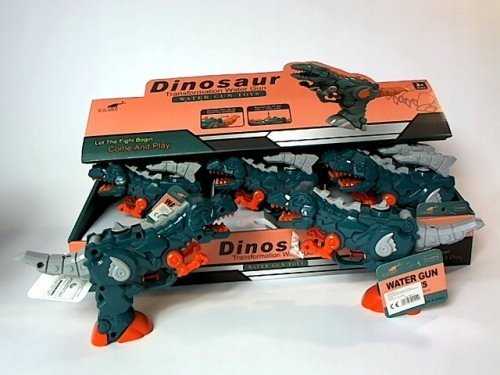 Norimpex Mz Import Pistolet na wodę dinozaur pakuotėje 12vnt. 936-77 05549