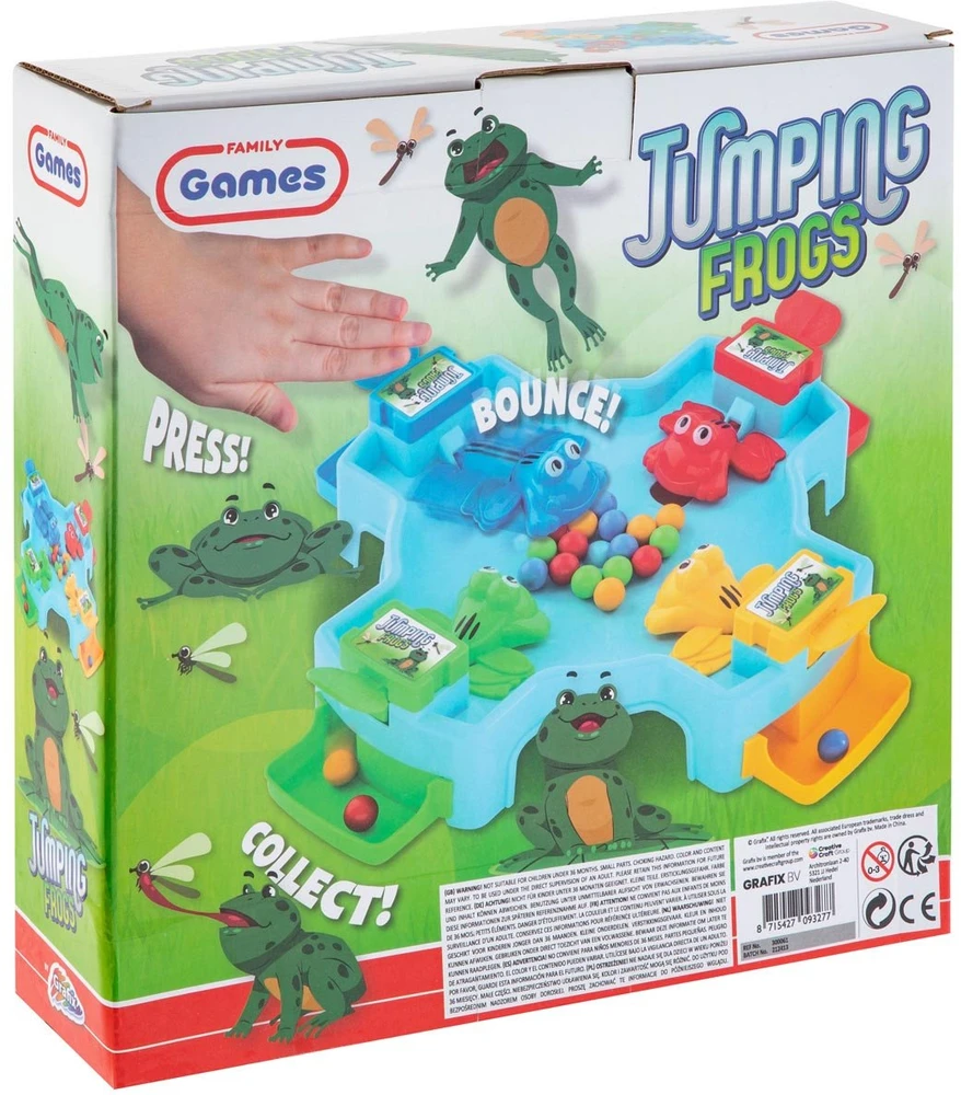 Norimpex Judrumo žaislai Žaidimas šokinėjančios varlytės