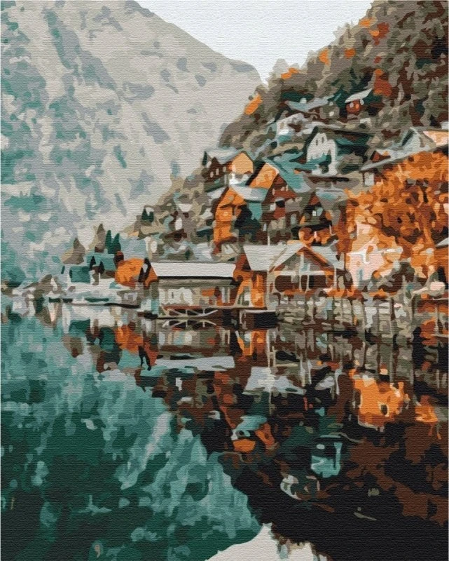 Norimpex Tapyba pagal numerius BRUSHME, 40x50 cm, vaizdas į Gelštatą, 1 vnt.
