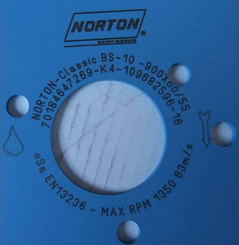 NORTON DISC D. UNIVERSALUS 900 mm CLIPPER CLASSIC UNIVERSAL LASER, SKIRTA JUMBO