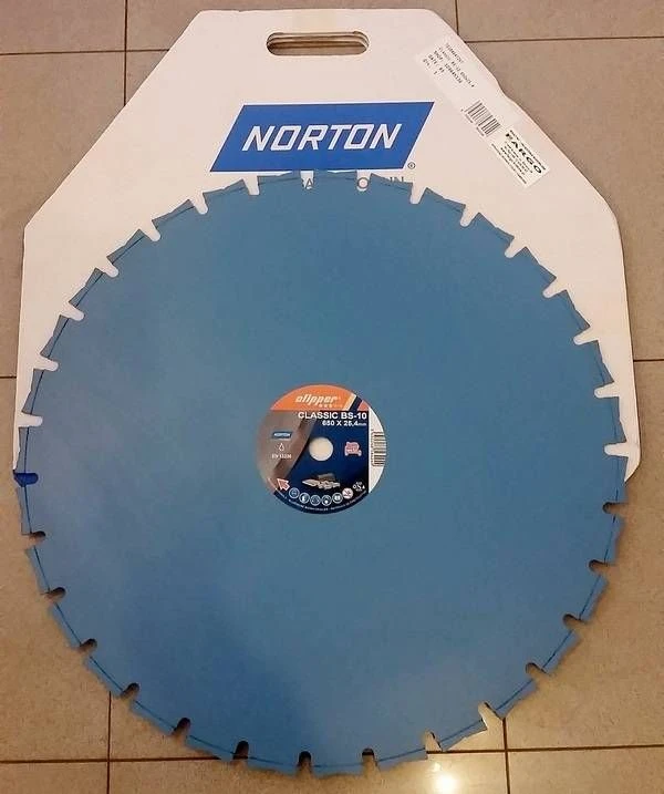 NORTON DISC D. UNIVERSALUS 900 mm CLIPPER CLASSIC UNIVERSAL LASER, SKIRTA JUMBO