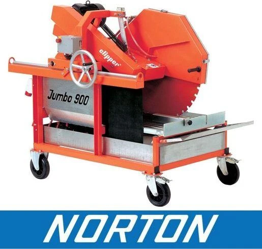 Statybinių medžiagų pjaustymo staklės Norton Clipper Jumbo 900