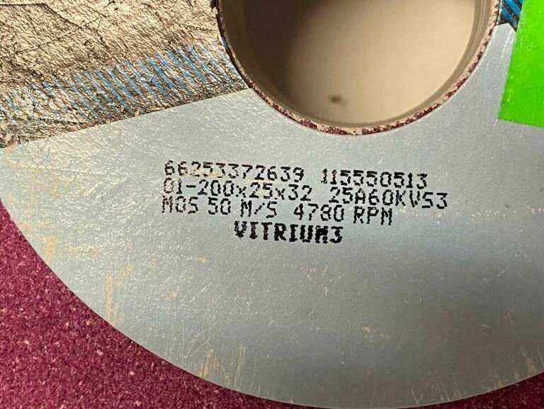 Norton Clipper šlifavimo diskas 200x20x32mm Norton 69210431685 01_200x20x32_39C80K6VK