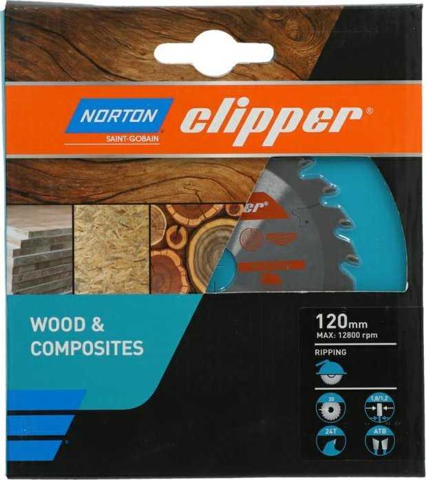 Norton Clipper Widia pjovimo diskas WR.125.20.Z24.1