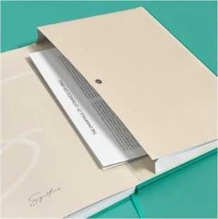 Oxford Bloknotas Oxford Signature A5/104k kropki turkio