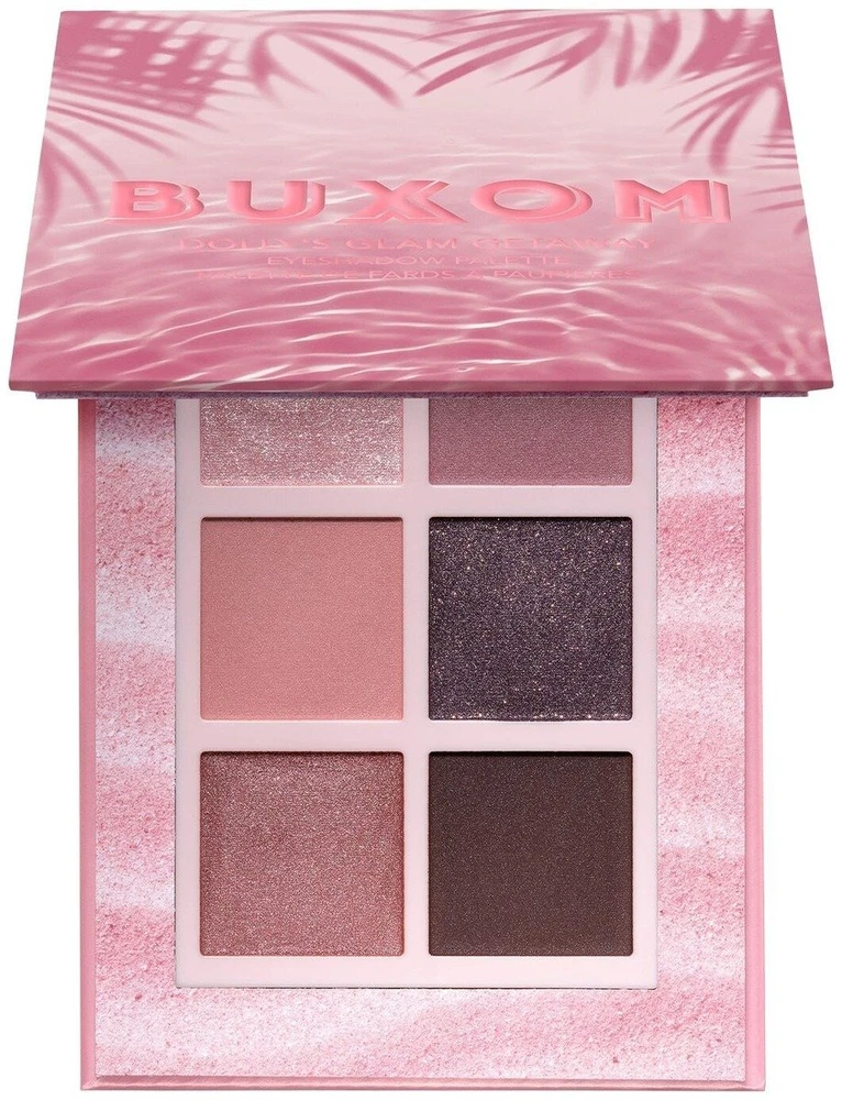 „Buxom Dolly's Glam Getaway“ akių šešėlių paletė, 6 atspalviai, 7,2 g