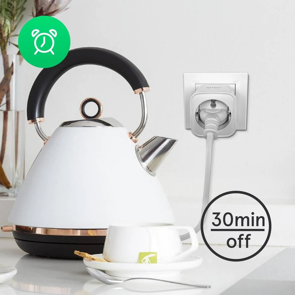 Garmin Išmanioji Wi-Fi rozetė A7, 3680W, su energijos matavimo funkcija, TUYA / Smart Life, NOUS