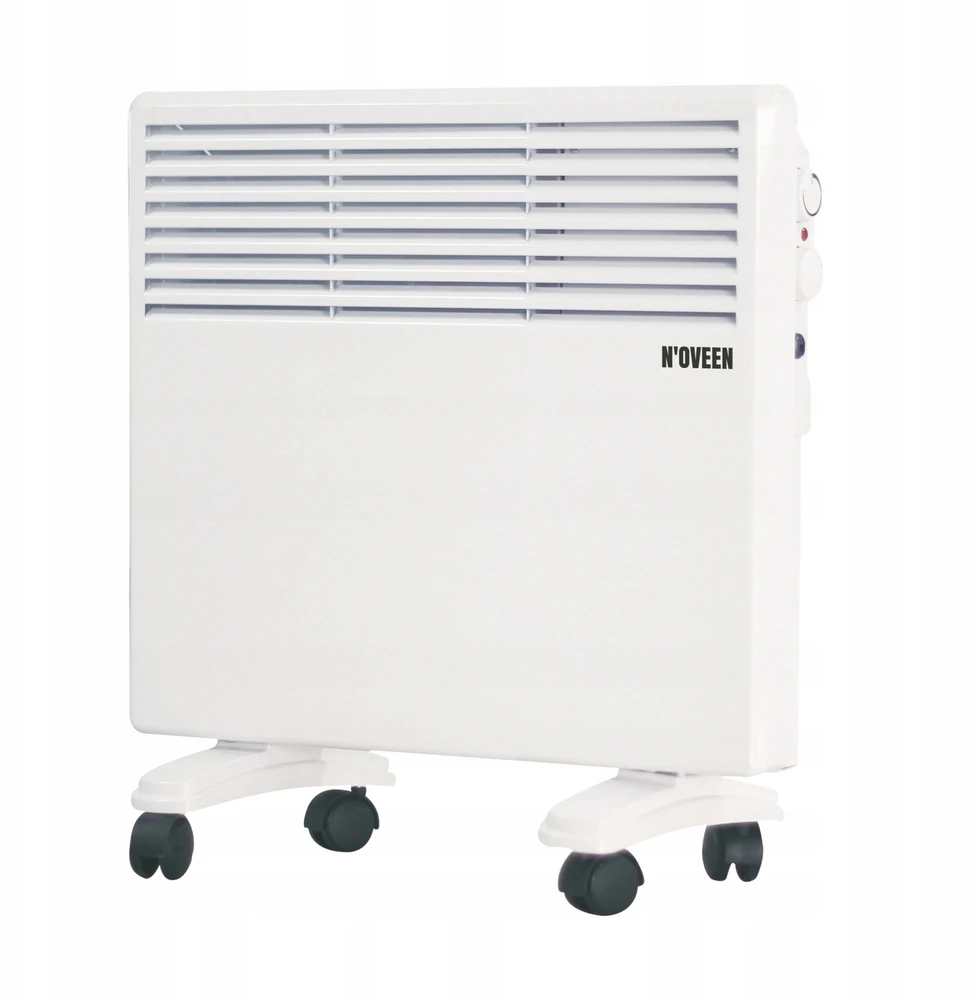N'OVEEN 1000 W elektrinis nešiojamas sieninis konvekcinis šildytuvas su termostatu CH3350