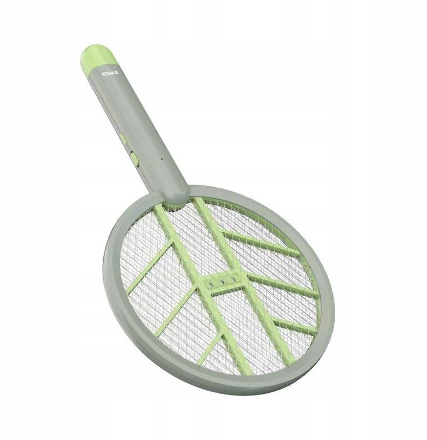 Noveen IKN145 Elektriska Mušu Zapper 4W Uzlādējams Divu Režīmu: Zapper & UV Lampa Ar Iebūvētu Akumulatoru Balts