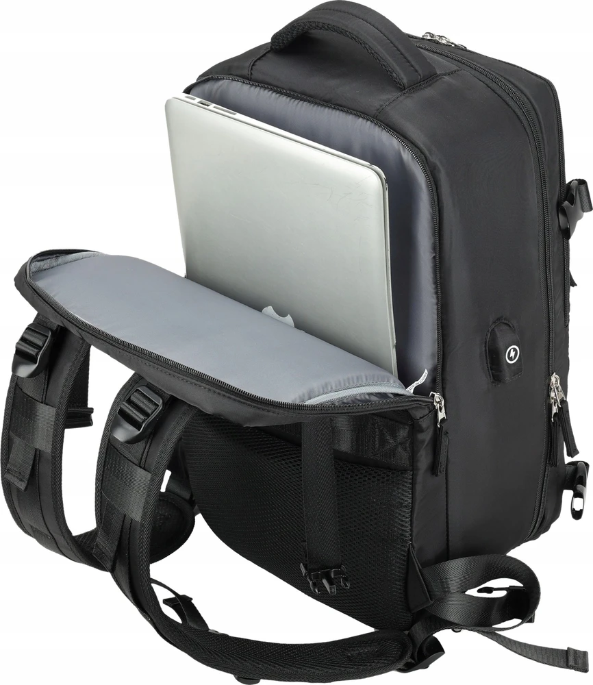 NOVEEN CTB400 Juodas Cabin Travel Backpack 40x20x25