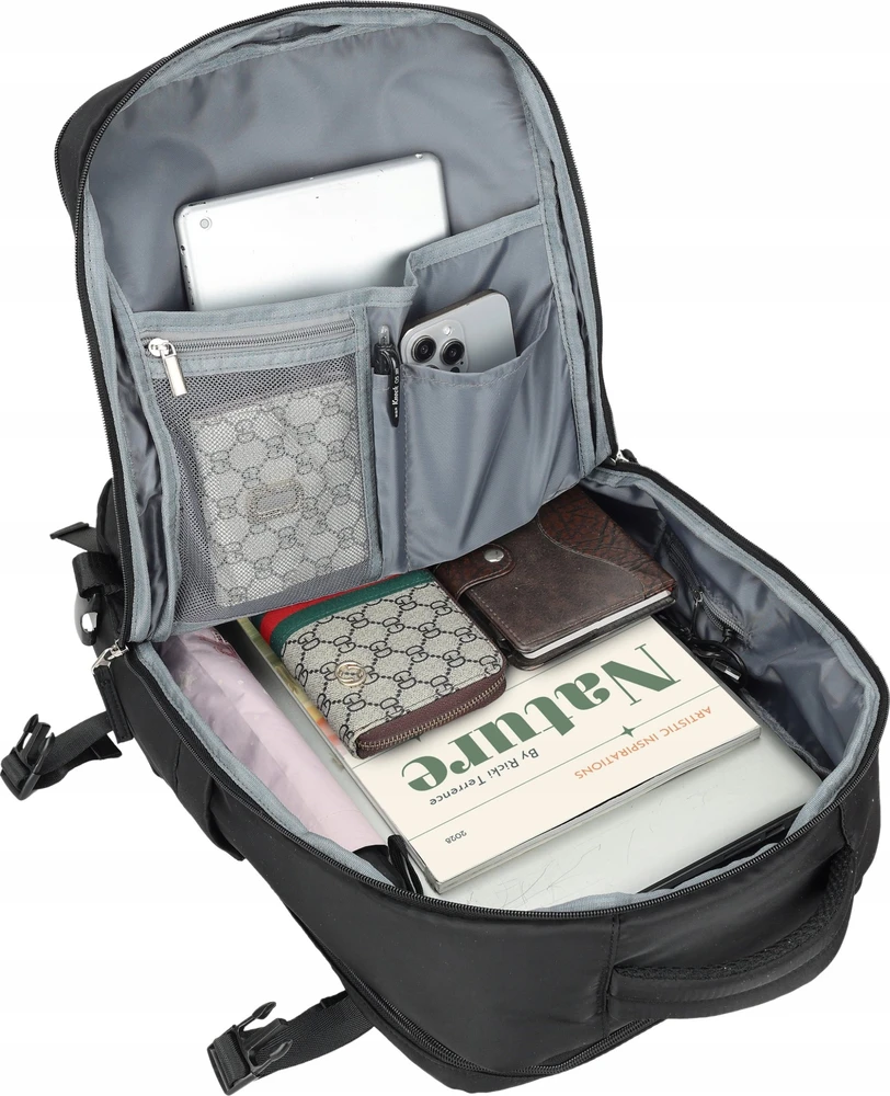 NOVEEN CTB400 Juodas Cabin Travel Backpack 40x20x25