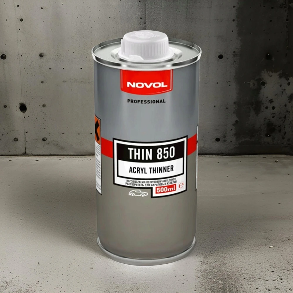 Novol Akrilinis skiediklis THIN 850 standartinis 0.5 l