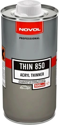 Novol Akrilinis skiediklis THIN 850 standartinis 0.5 l