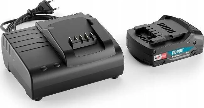 Novus Zszywacz akumulatorowy J-550 komplektas Metabox
