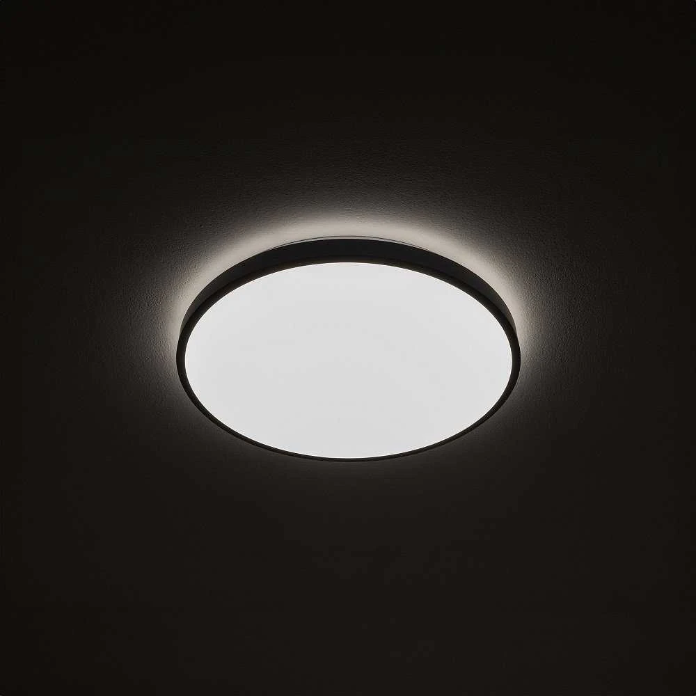 Lubinis šviestuvas Nowodvorski Agnes Round 10974 LED lubinis šviestuvas 1x32W 4000K juoda/balta