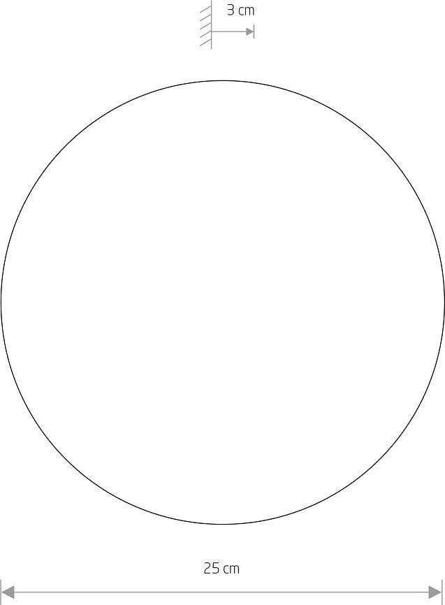 Sieninis šviestuvas Nowodvorski 7638 RING LED Kinkiety 24H
