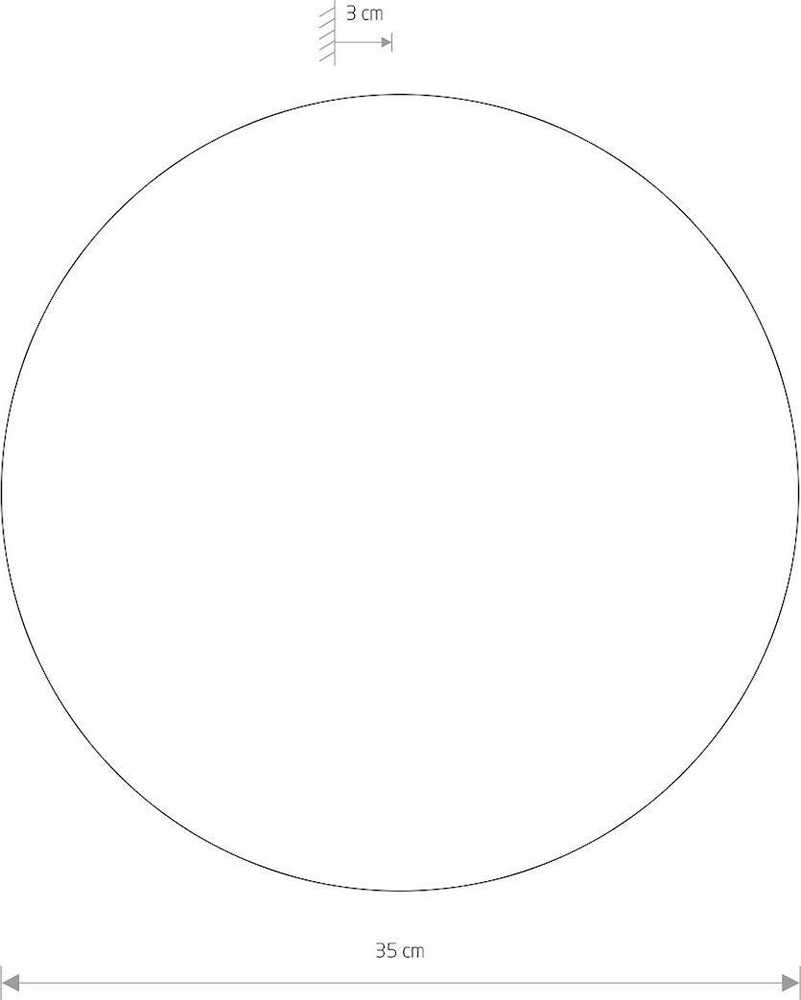 Nowodvorski sieninis šviestuvas Juoda minimalistinis sieninis šviestuvas Žiedas 7636 LED 12W 3000K svetainė