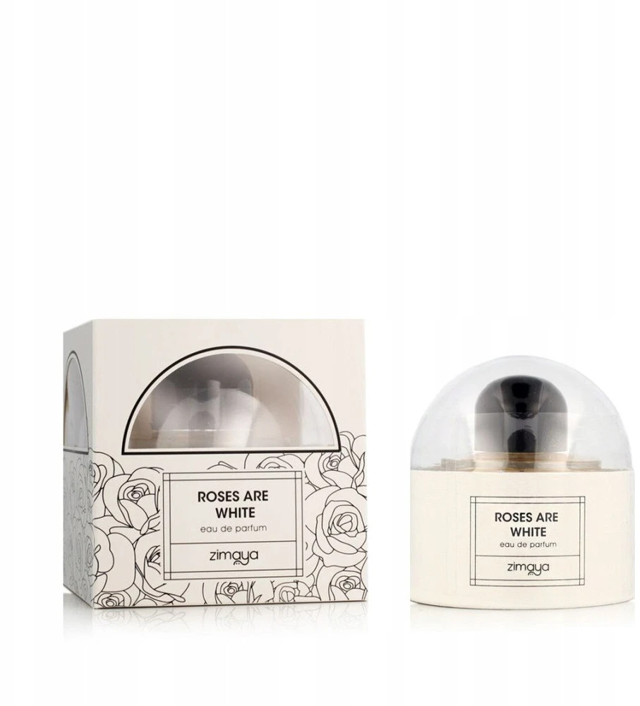 Zimaya Roses Are Baltas EDP parfumuotas vanduo unisex, 100 ml
