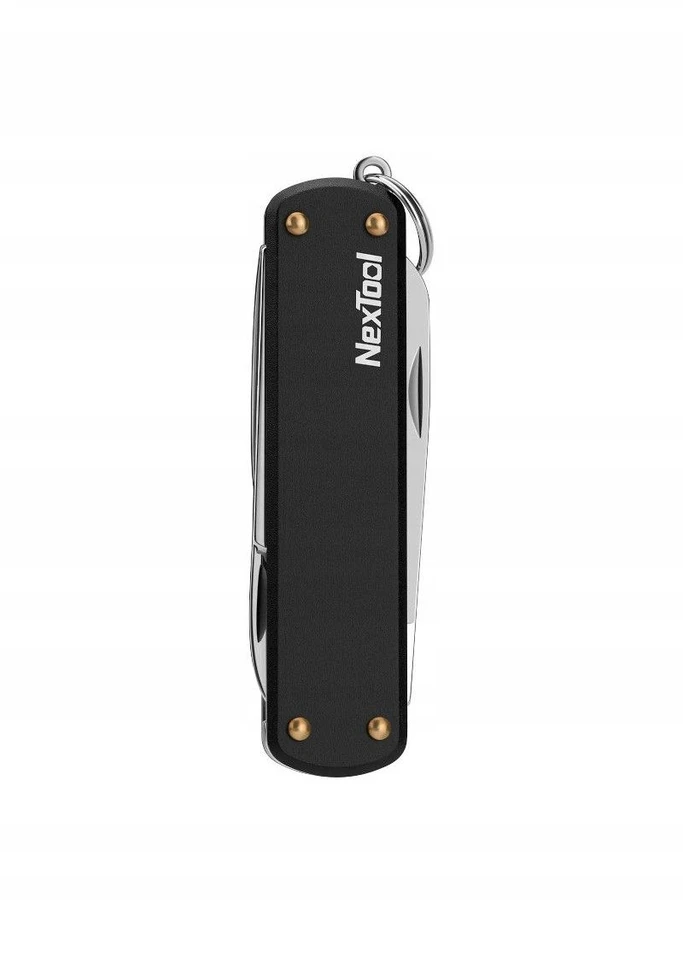 NexTool Mini Pocket Knife NE0141 4-in-1 juodas