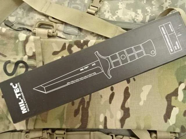 Mil-Tec vokiškas kovinis peilis KM 2000 (440)